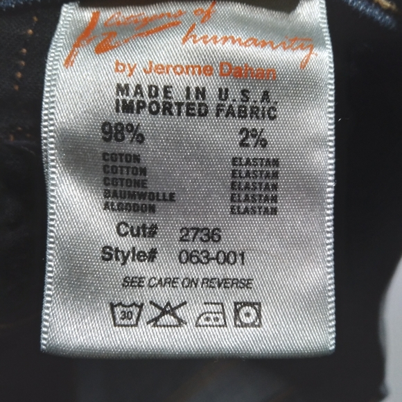 Citizens of humanity low waisted stretch, cropped - Picture 6 of 11